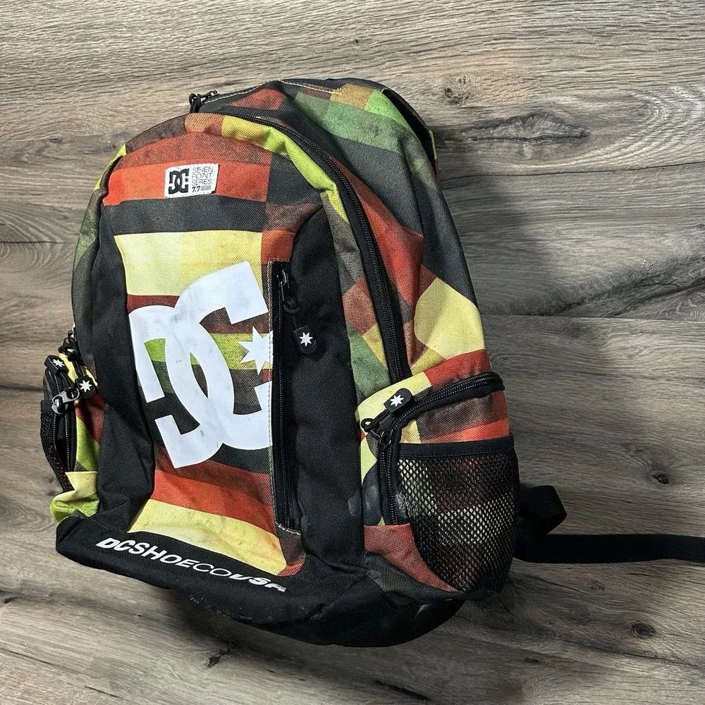 y2k DC Shoes Backpack skater emo grunge one size ske